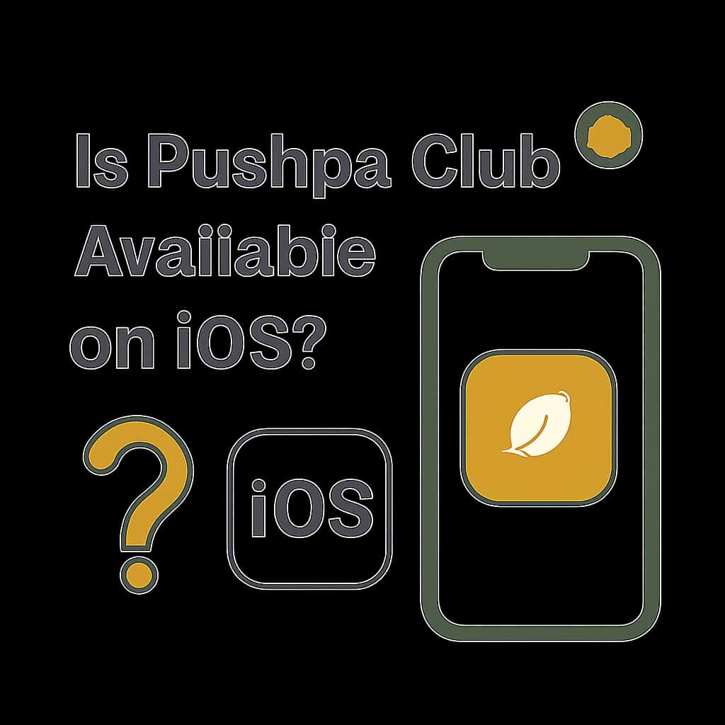 An educational diagram about Pushpa Club on iOS.